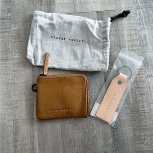 Status Anxiety Wallet and Keychain